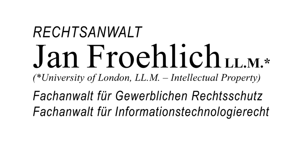 Logo Rechtsanwalt Jan Froehlich